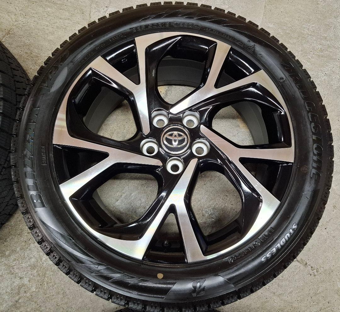 【ほぼ新品】トヨタ CH-R 純正 ホイールタイヤ ブリヂストン スタッドレス