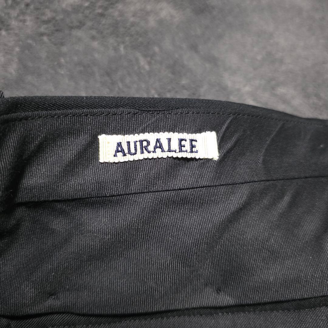 【AURALEE】LIGHT WOOL MAX GABARDINE SLACKS
