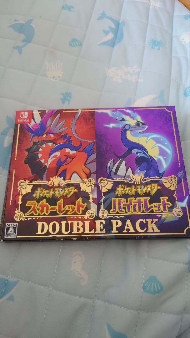 ポケットモンスター スカーレット・バイオレット ダブルパック　カード付