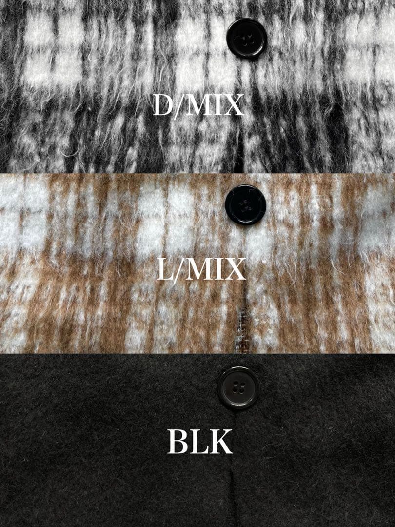 【完売】ディアンテ DIANTE スリットデザイン シャギー ミニスカート S