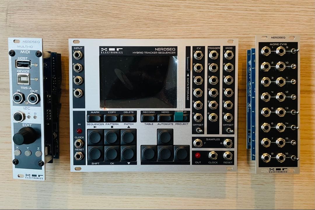 S*e様 Nerdseq + Multi IO +CV16エクスパンダー　モジュ