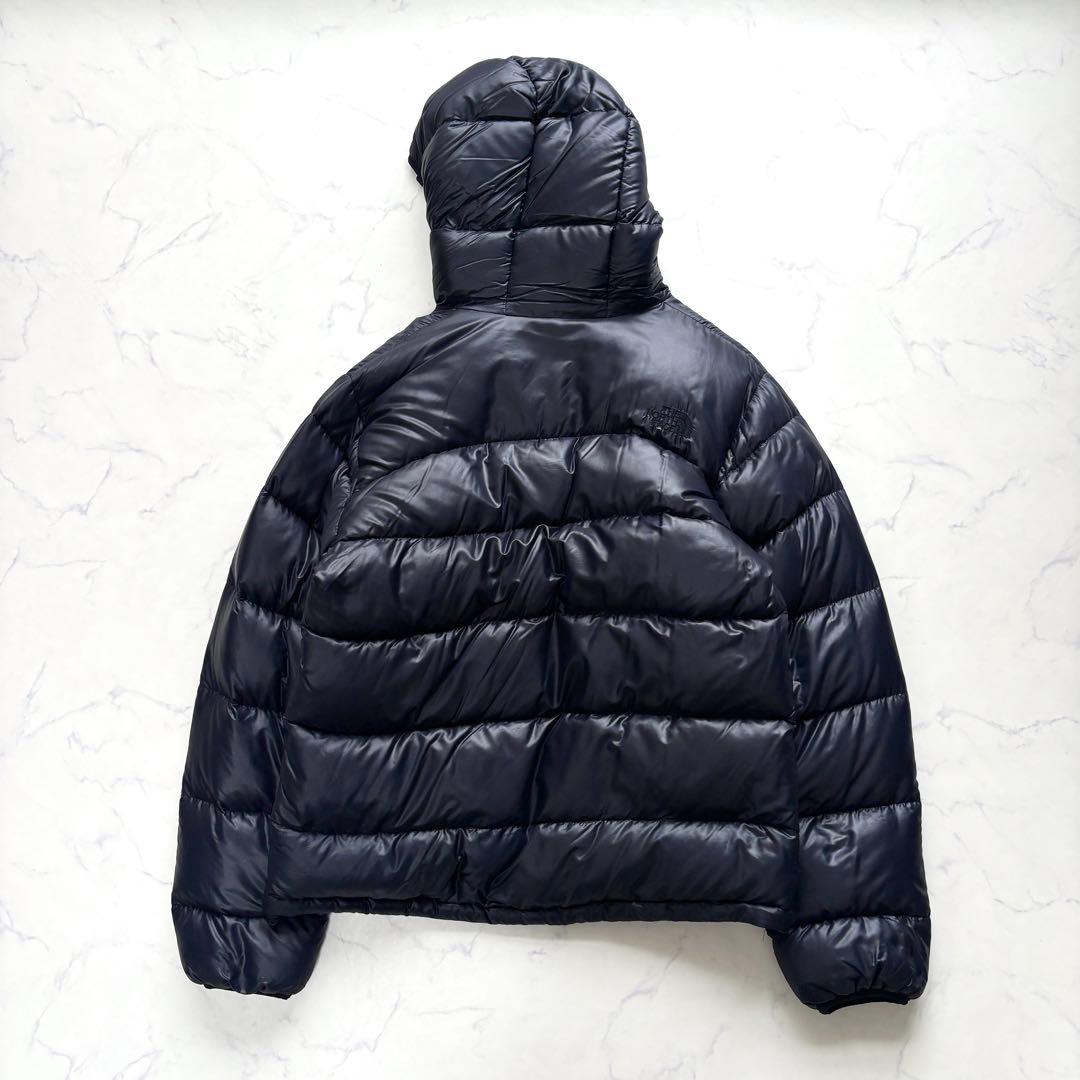 ノースフェイス アコンカグアフーディ ダウンジャケット ブラック L