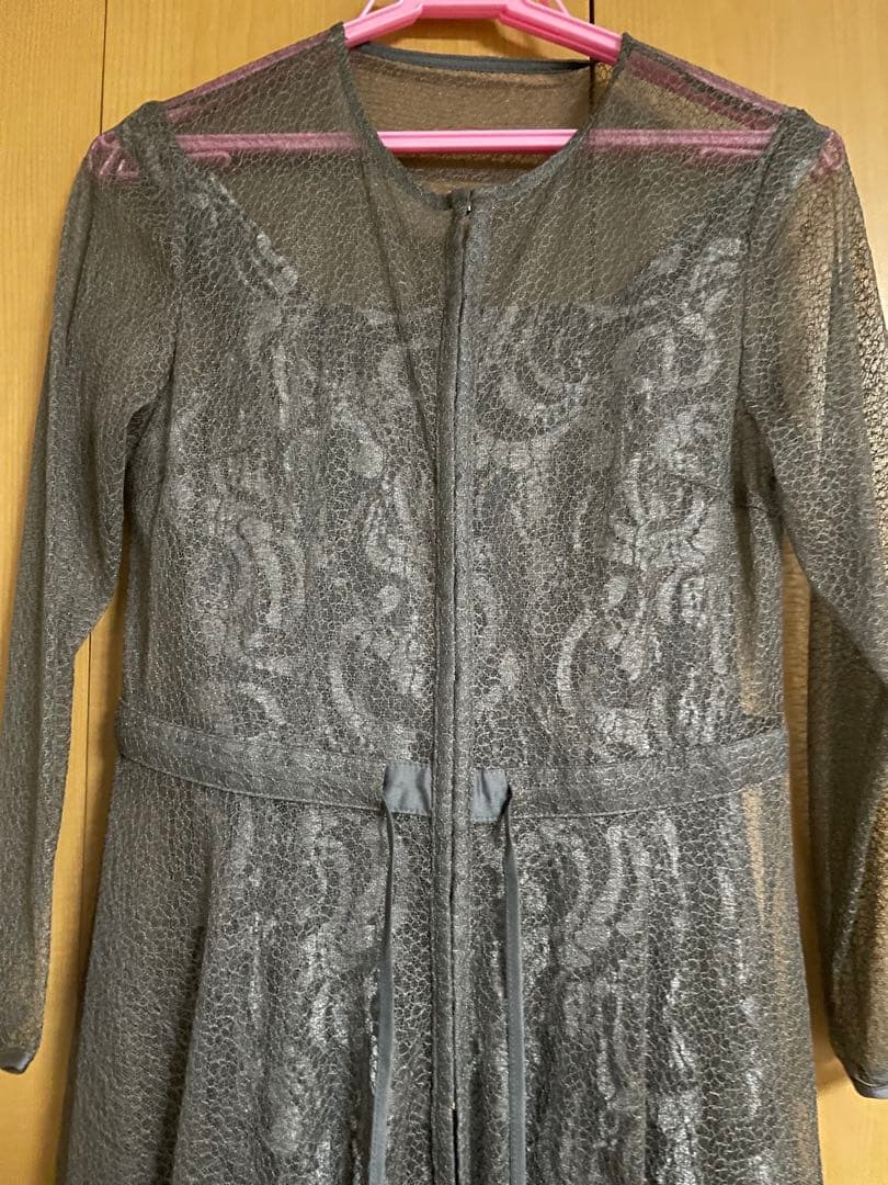 etoll. 幾何学レースワンピ(M)