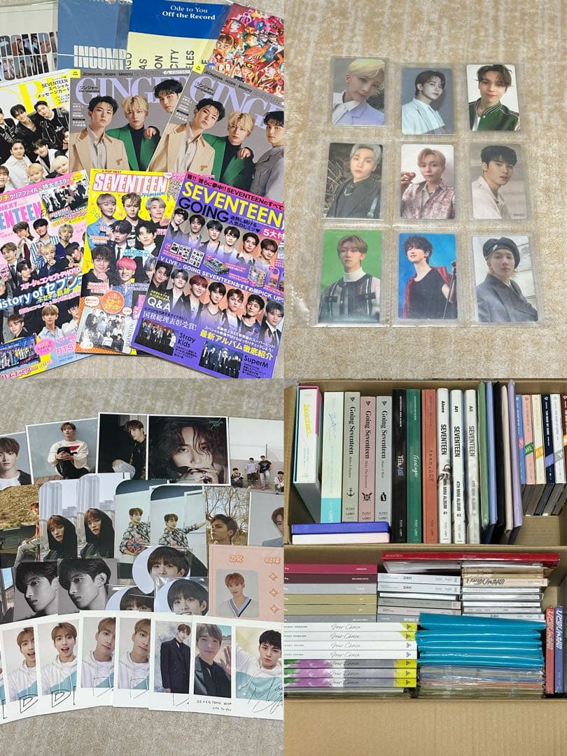 まとめ売りSEVENTEEN DK ドギョム アルバム トレカ 約500点セット