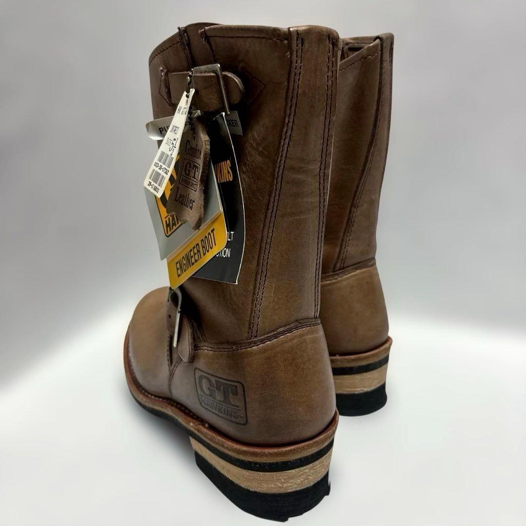新品GT HAWKINS エンジニアブーツ／ホーキンス タン ベージュ ヌバック