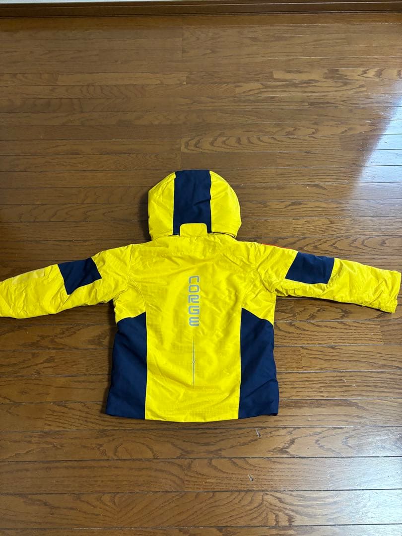 Phenix 子ども用スキーウェア 110ｃｍ　イエロー/ネイビー