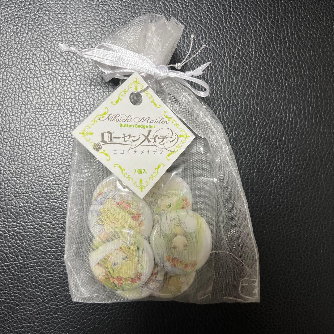ローゼンメイデン 0 展　缶バッヂセット／32mm×7個入　ニコイチメイデン