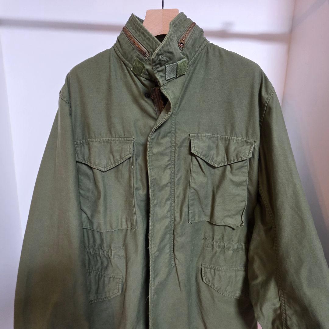 米軍実物 70s M-65 3rd フィールドジャケット M-R 1976年