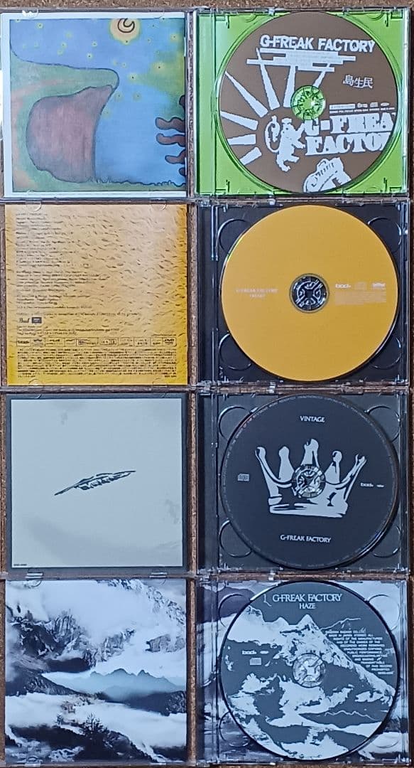 G-FREAK FACTORY 初回限定盤 DVD 帯付4タイトルセット