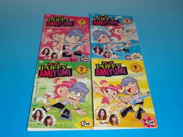 DVD Hi Hi PUFFY AMIYUMI LET'S GO 4巻 全巻