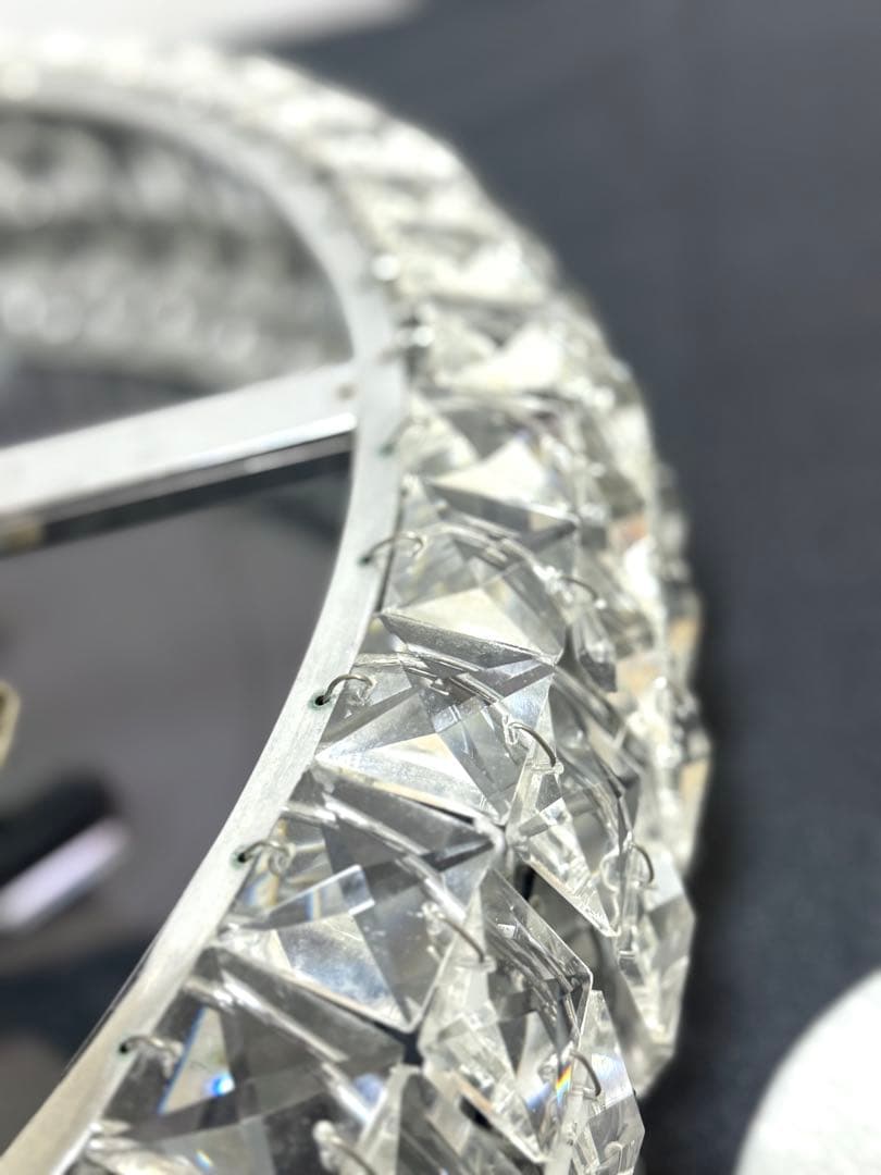 定価29.7万 美品 LED12本付♪YAMAGIWA シャンデリア リリア