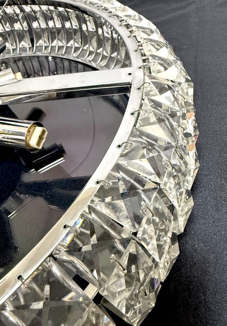 定価29.7万 美品 LED12本付♪YAMAGIWA シャンデリア リリア