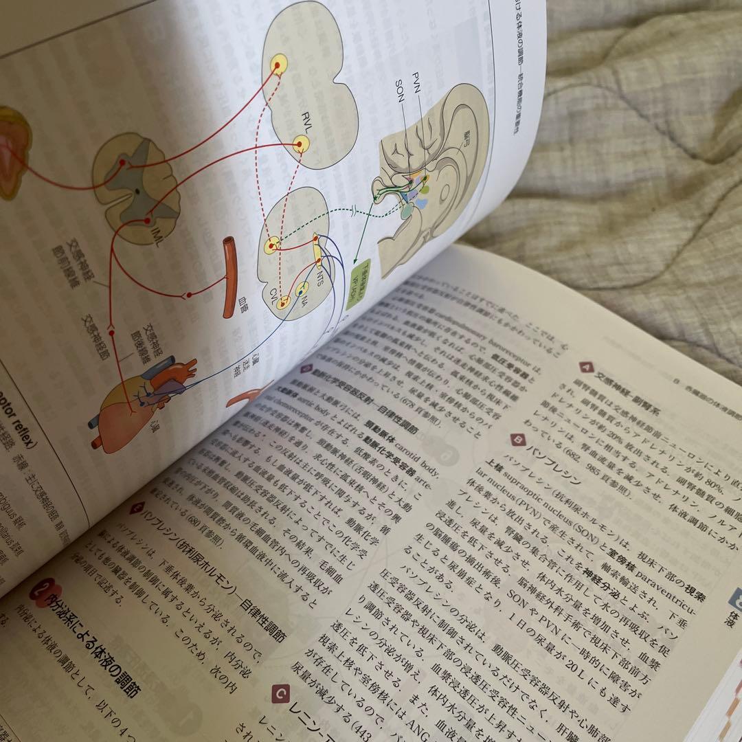確認用⭐︎標準生理学 第9版