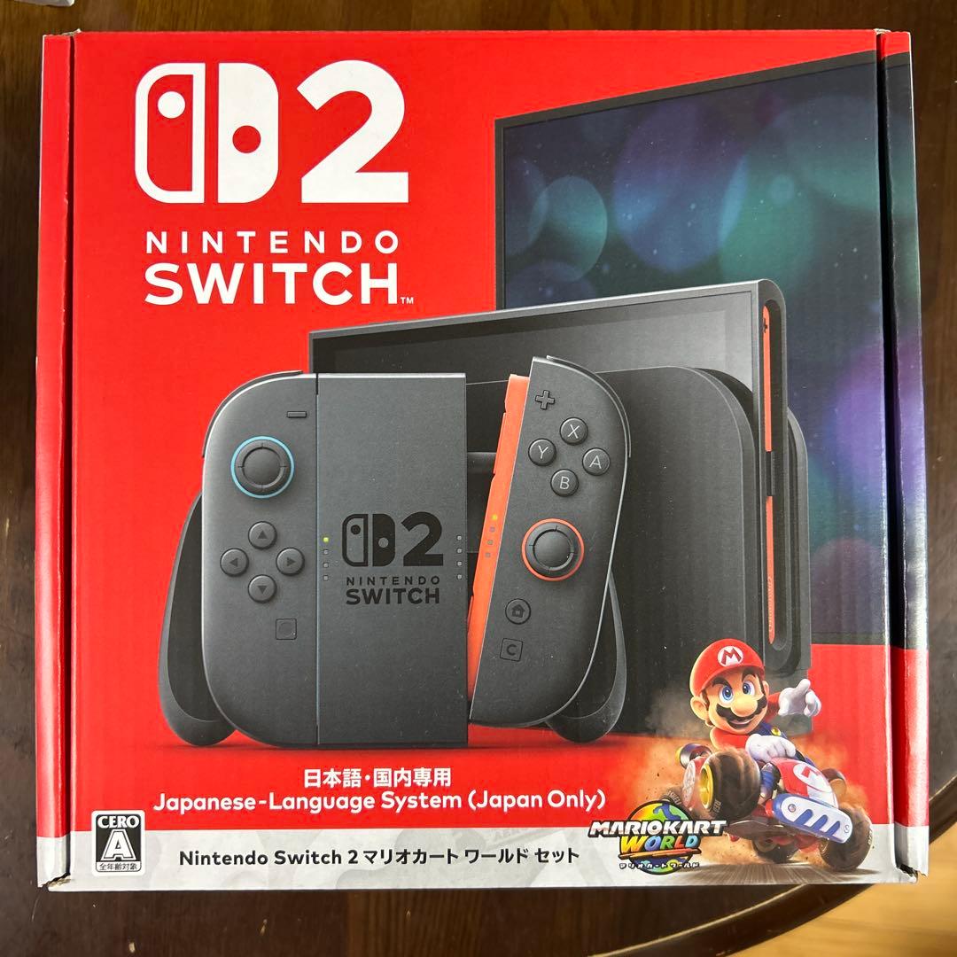 Nintendo Switch 2 マリオカート ワールドセット日本語・国内専用
