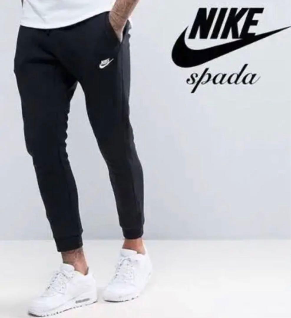 新品 NIKE セットアップ トレーナー&ジョガーパンツ ブラック S 送料無料