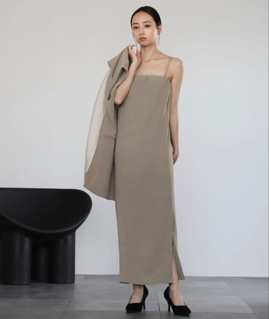 バッグシアージレセットアップドレス