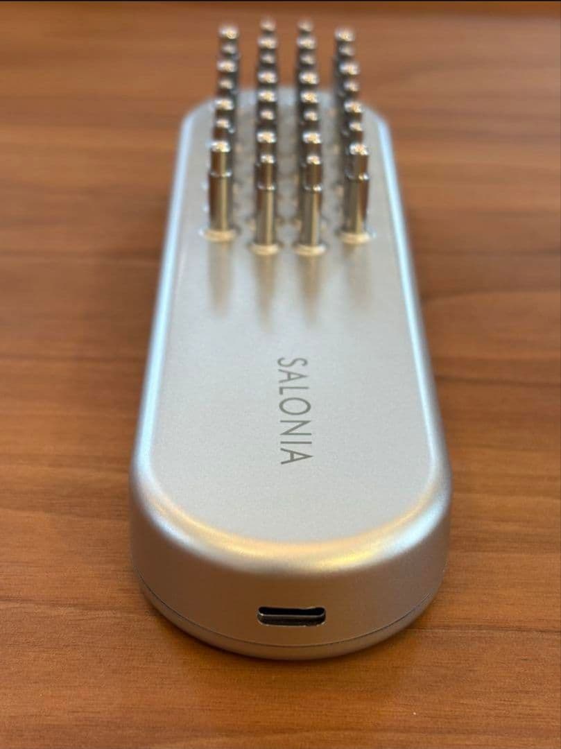 【極美品】サロニア電気ブラシEMS SALONIA 美顔器SAL-22206SL