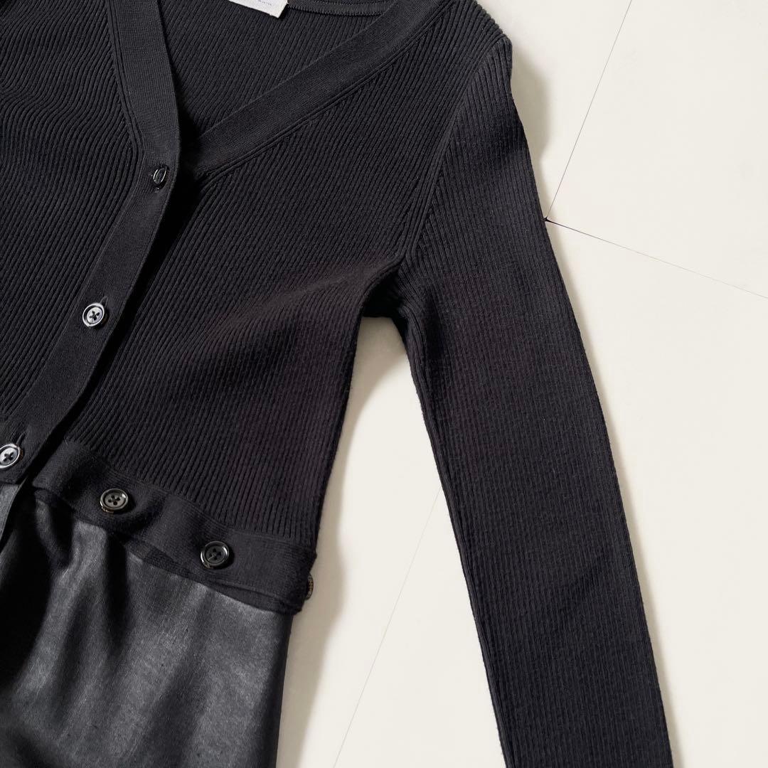 美品✨ フォクシー アディアム ロングワンピース コンバーチブルニットドレス S