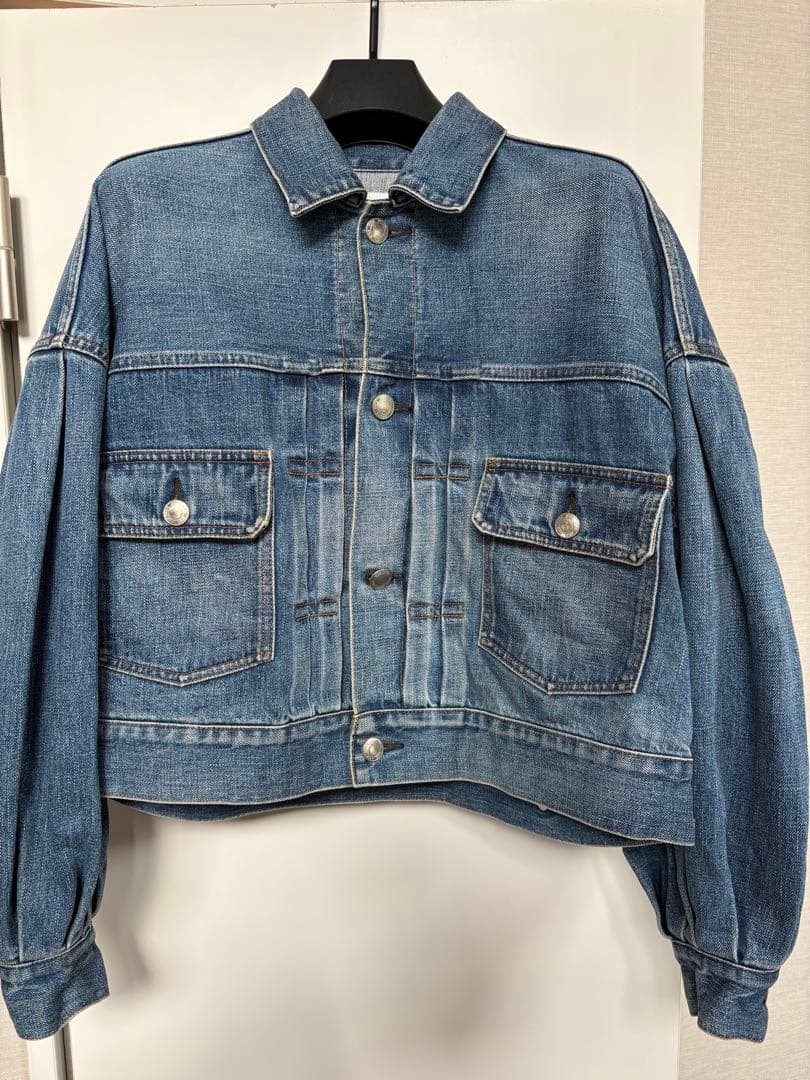 HYKE バルーンスリーブ デニムジャケット