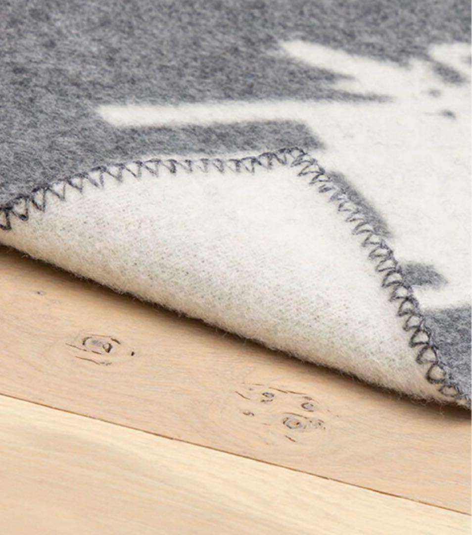 【新品未使用】ACTUS伊勢丹取扱い☆KLIPPANスローケット130×180