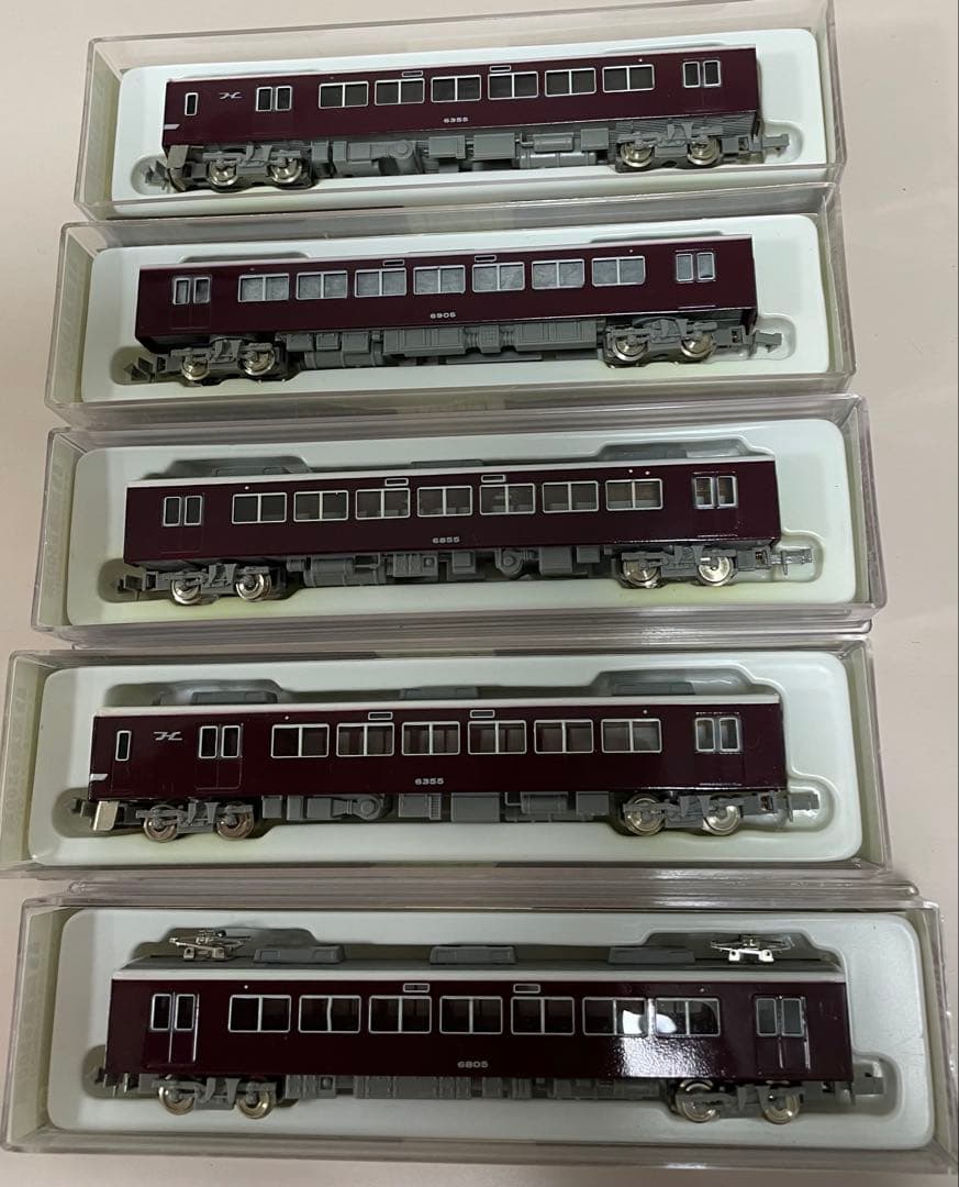 Nゲージ 阪急電車　京都線　特急車両5両編成