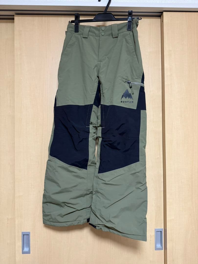 美品！BURTONバートン ジュニア スノーボードウェア セットアップ Lサイズ