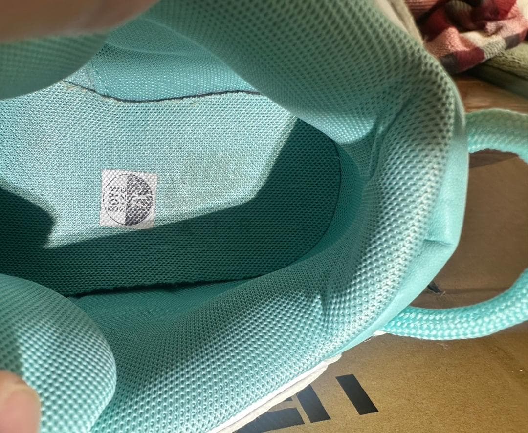 Nike バスケットボールシューズ ティール/ホワイト