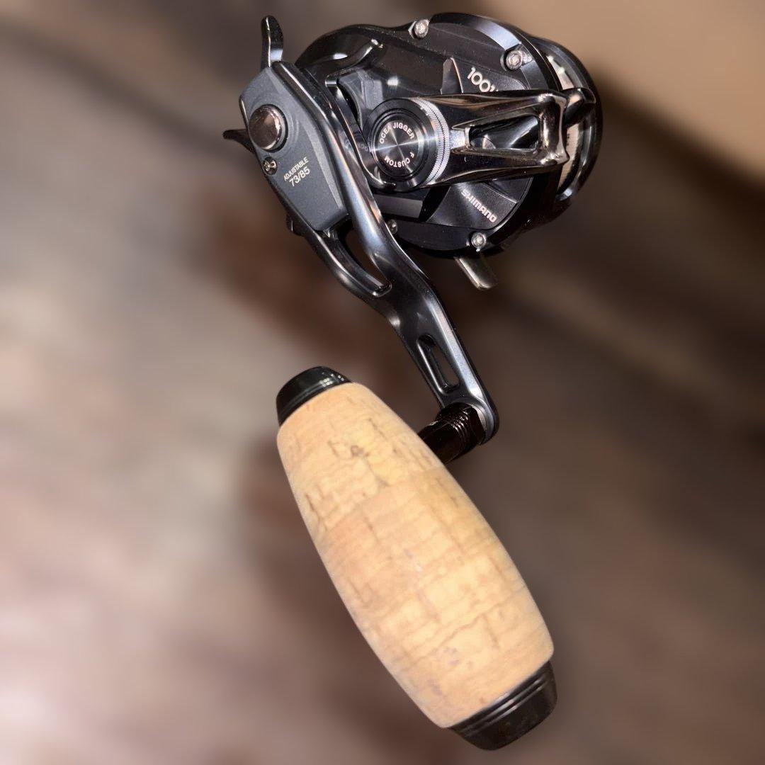 シマノ19オシアジガーFカスタム1001HGスタジオオーシャンマークにカスタム済