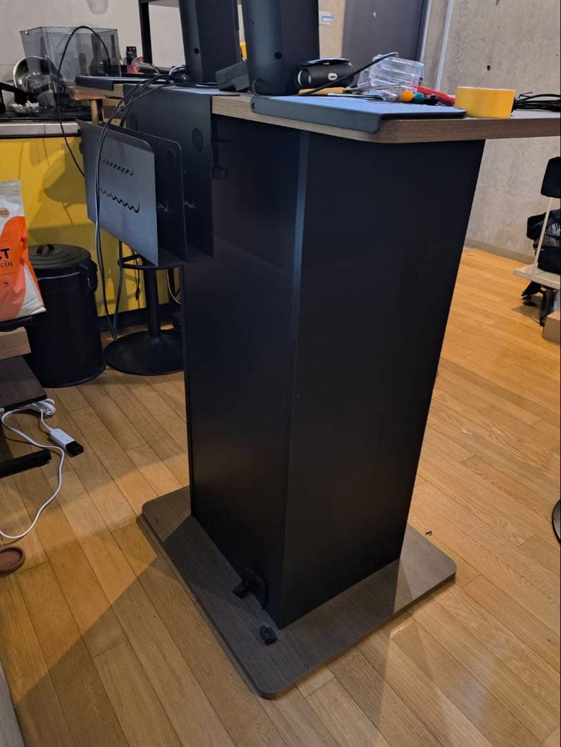 カウンターテーブル KNT-F1600 ブラウン/ブラック