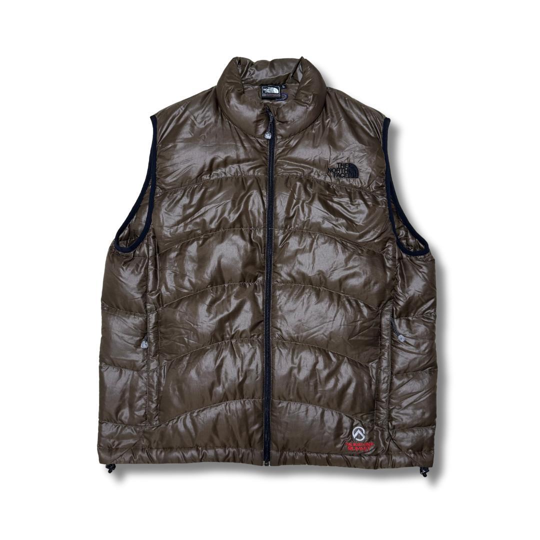THE NORTH FACE サミット ダウンベスト L ブラウン