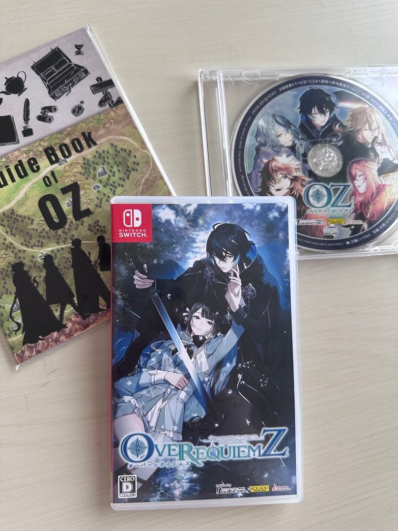Switch オーバーレクイエムズ 通常版 予約特典ドラマCD＋特装版小冊子付き
