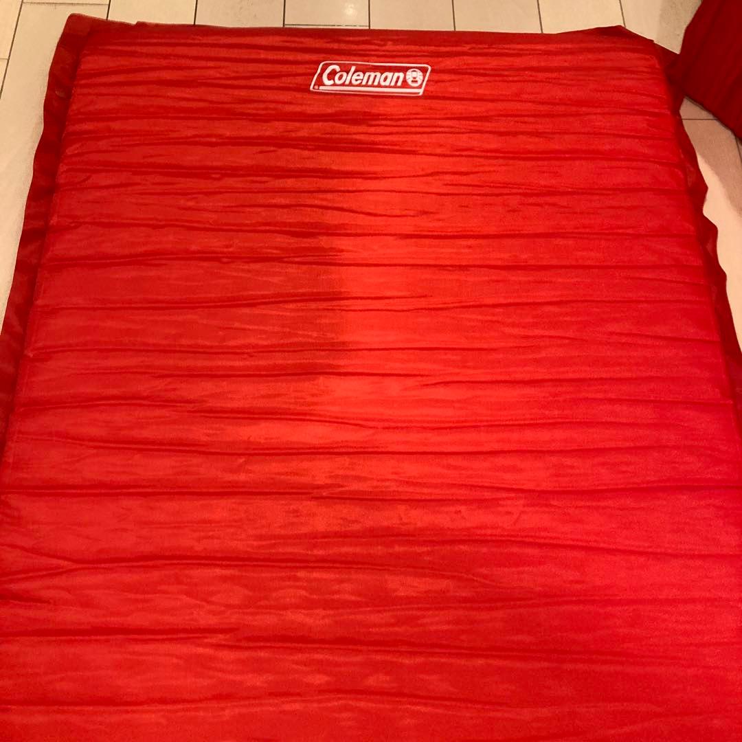 1回使用　直営店限定　コールマン　キャンパー　インフレーターマット　ダブル