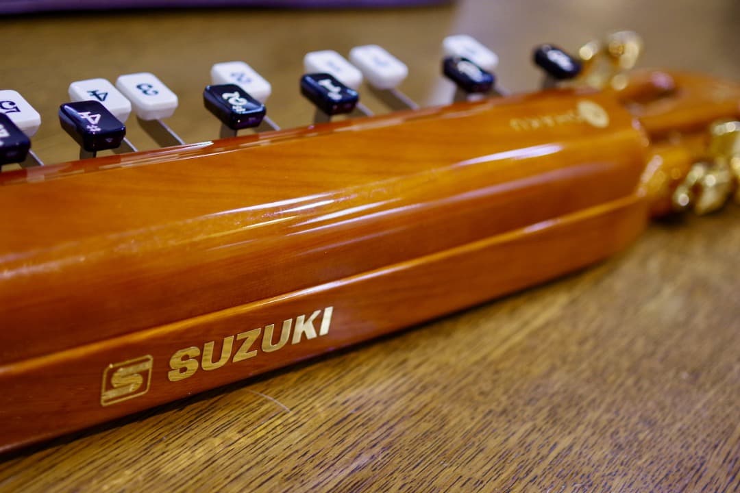 電気大正琴「こはく」ソプラノ（セミハードケース付）