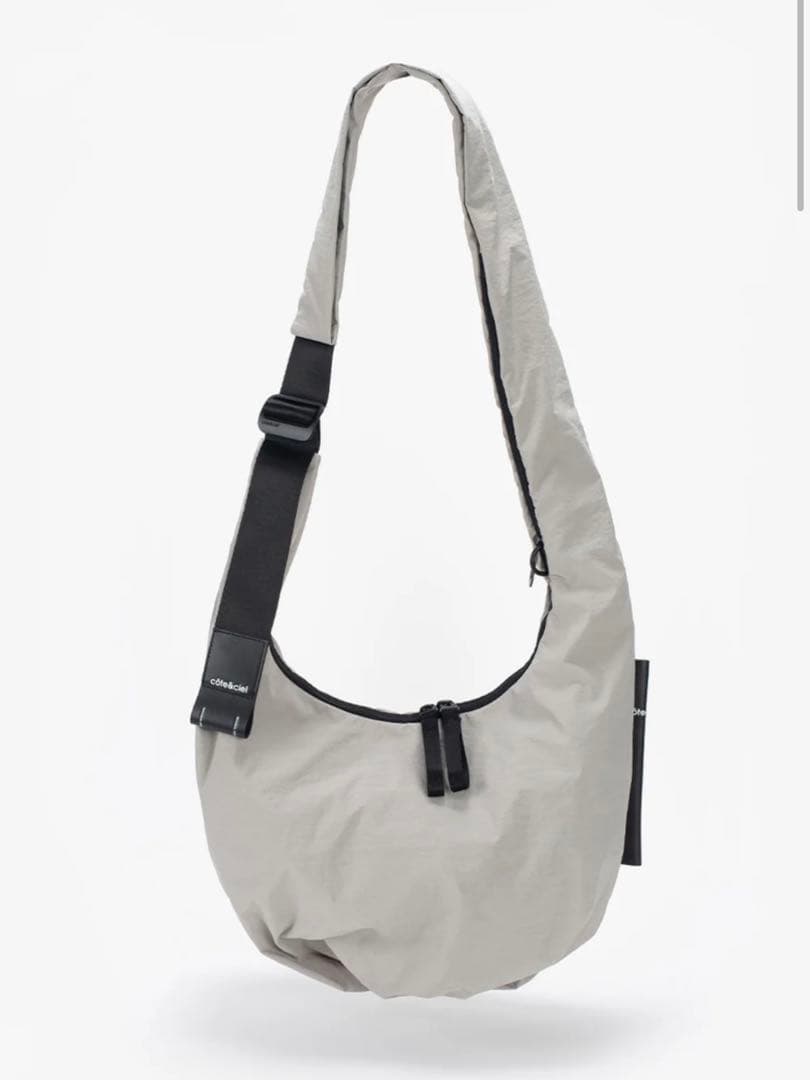 バッグ Cote&Ciel Hyco S Smooth Light Grey