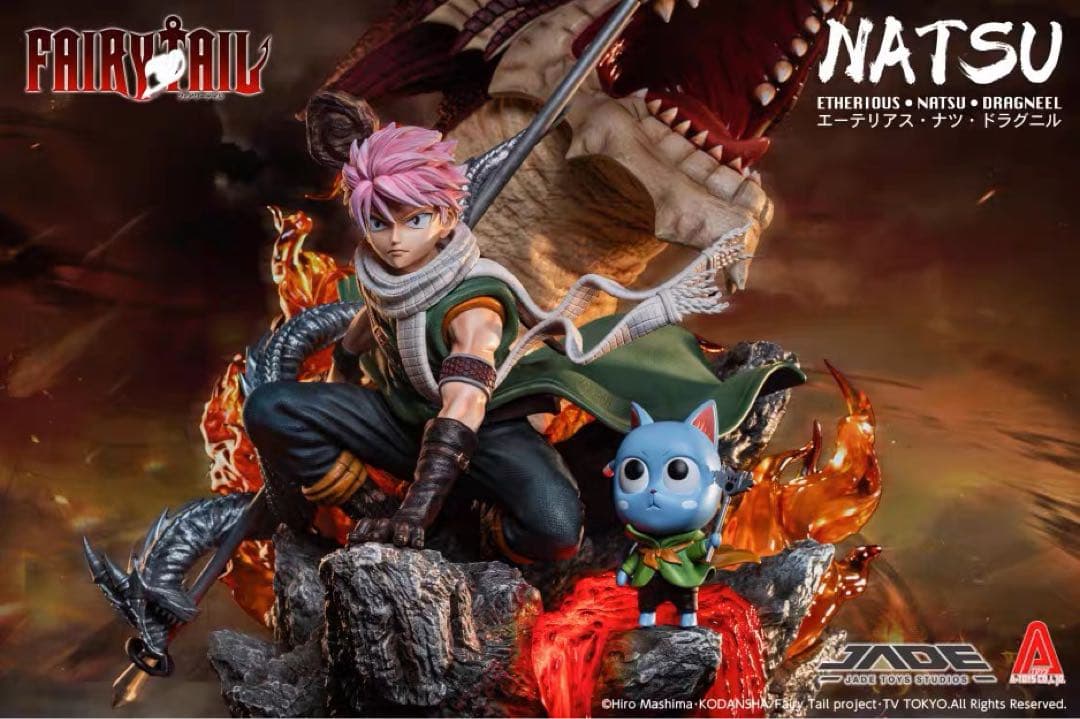 FAIRY TAIL フェアリーテイル ナツ 1/8ガレージキットスタチュー ④