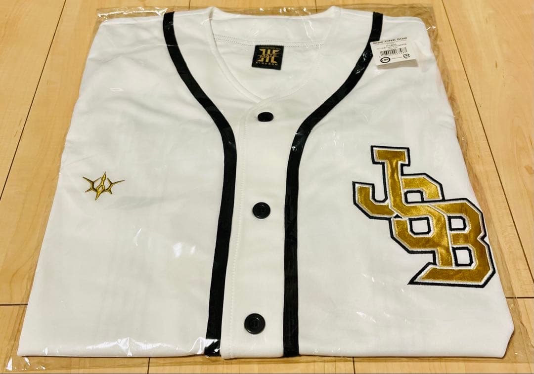 FC限定 LIVE TOUR 2025 KINGDOM ベースボールシャツ 白