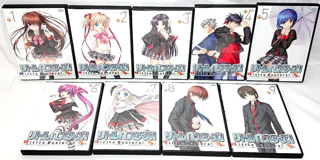 リトルバスターズ!【1期+2期+OVA】DVD 全23巻セット