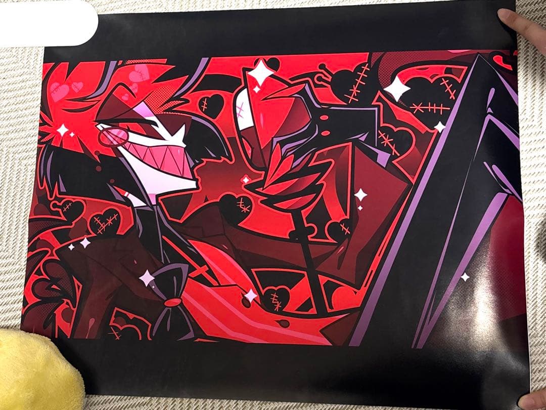 【公式】ハズビンホテル アラスター バレンタイン限定 ポスター 2024