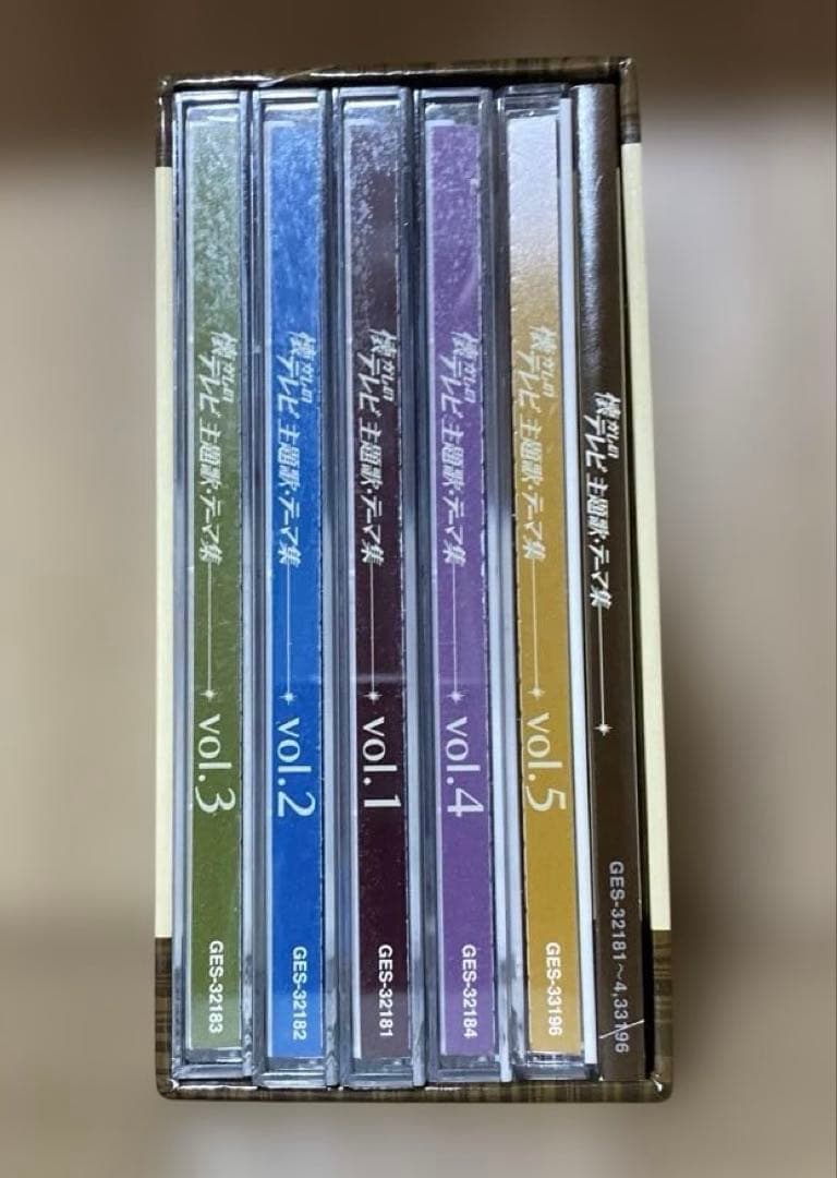 全125曲収録 CD5枚組　懐かしのテレビ主題歌・テーマ集