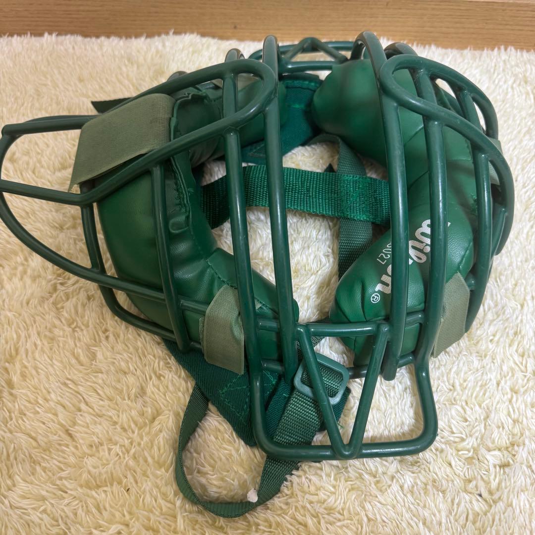 Wilson ウィルソン　硬式　審判用　マスク　 グリーンA3027