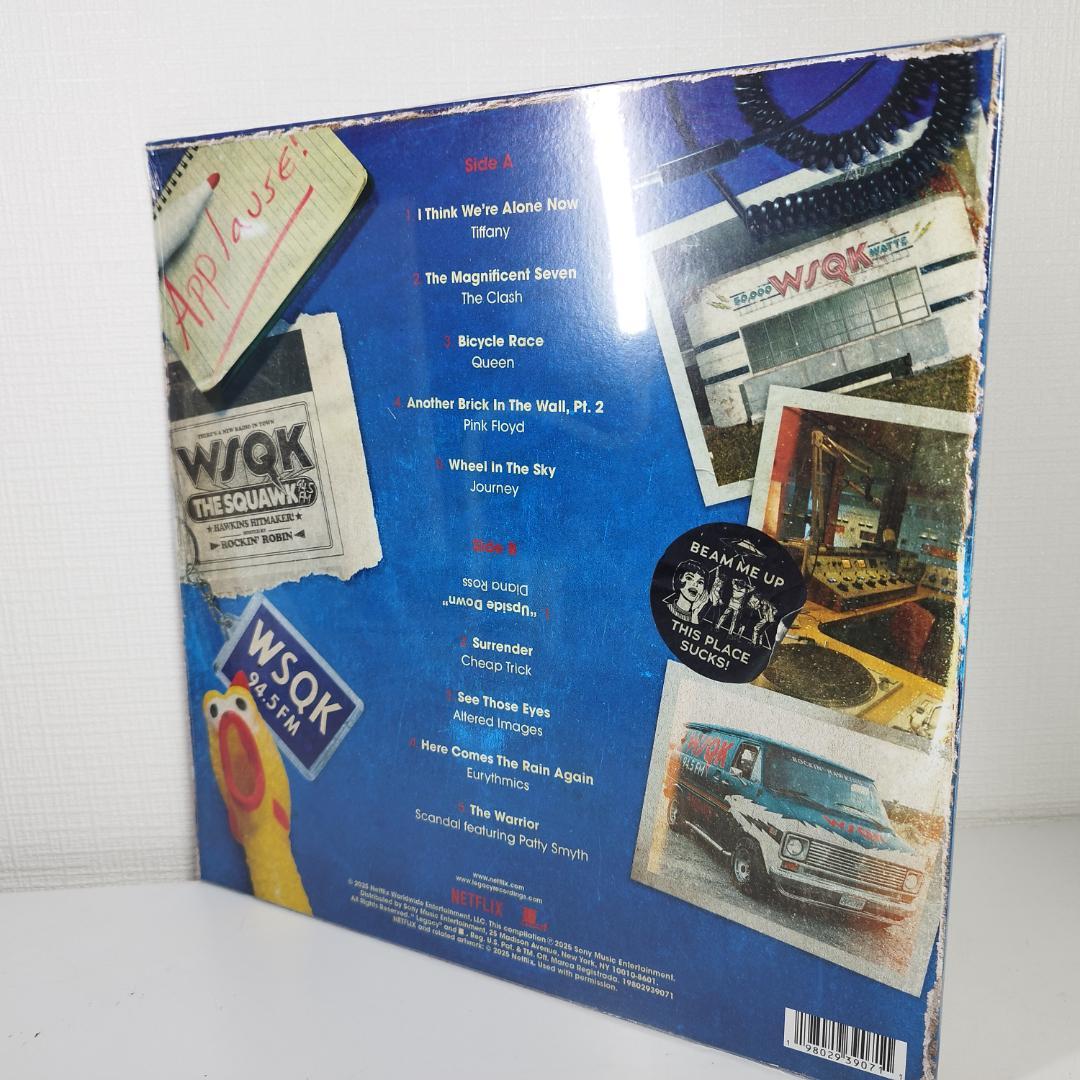 ストレンジャーシングス WSQK コレクション レコード Vinyl I35I