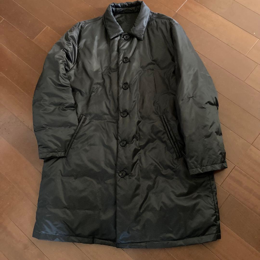 Papas パパス 日本製ダウンコート 訳あり 50号(L-LL) 黒 ブラック