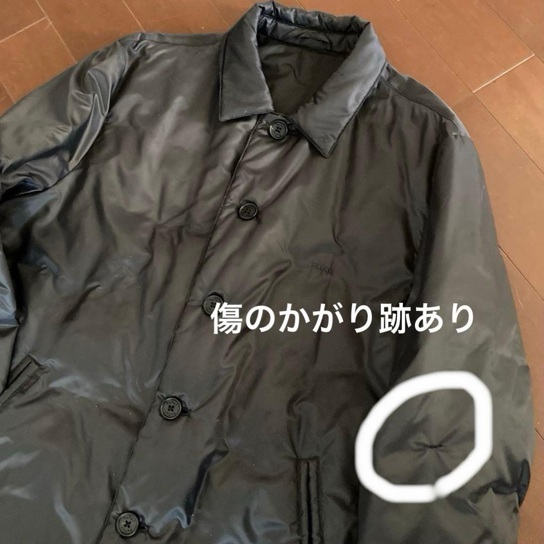 Papas パパス 日本製ダウンコート 訳あり 50号(L-LL) 黒 ブラック