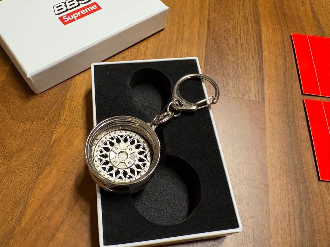 Supreme x BBS RS Rim Keychain シュプリーム