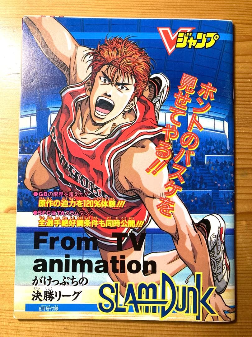 1994年8月号　Vジャンプ　小冊子　付録　幽☆遊☆白書　スラムダンク　幽遊白書