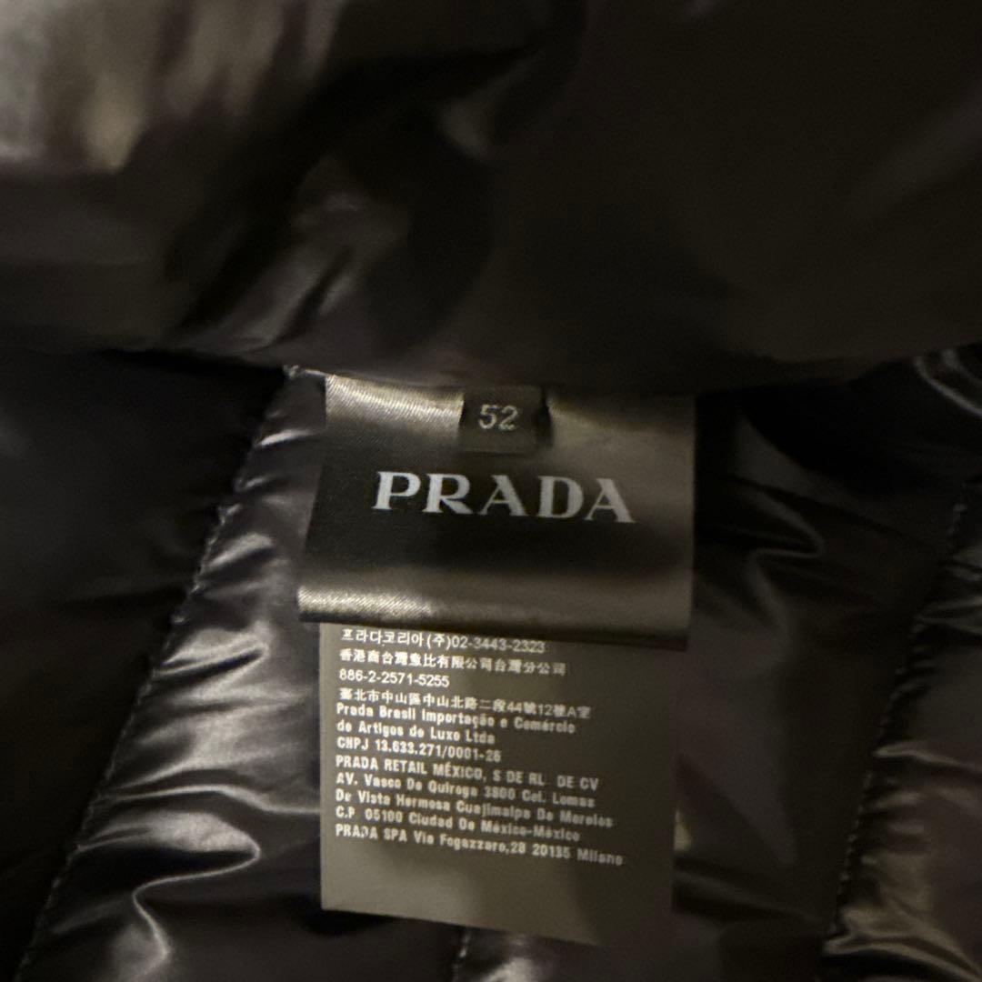 PRADA ライダースダウンジャケット