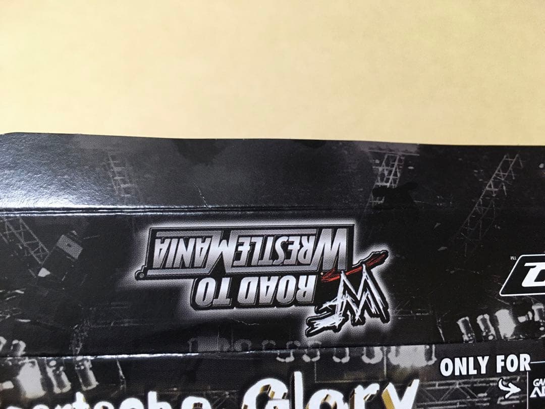 新品未使用　海外版　アドバンス　ROAD TO WRESTLEMANIA