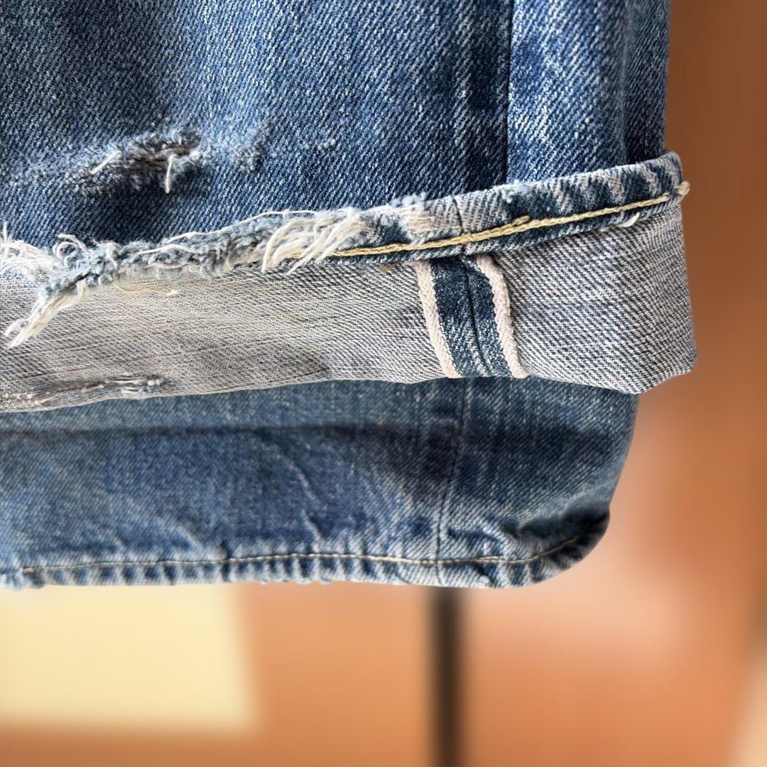 70's LEVI’S 66前期 501 刻印6 赤耳 シングルステッチ