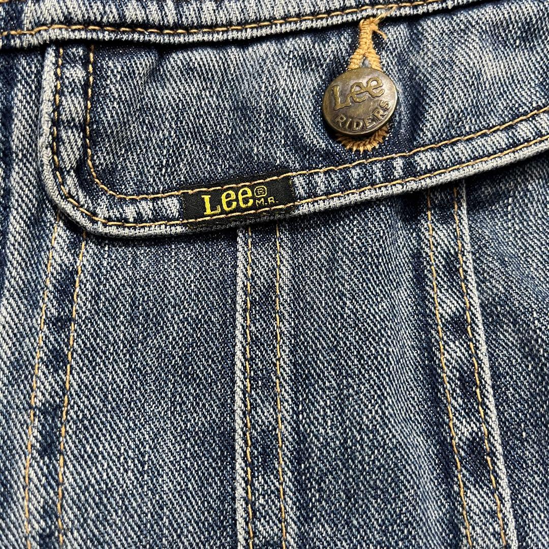Lee リー　ストームライダー　コーデュロイ襟　裏ボア仕様　デニムジャケット