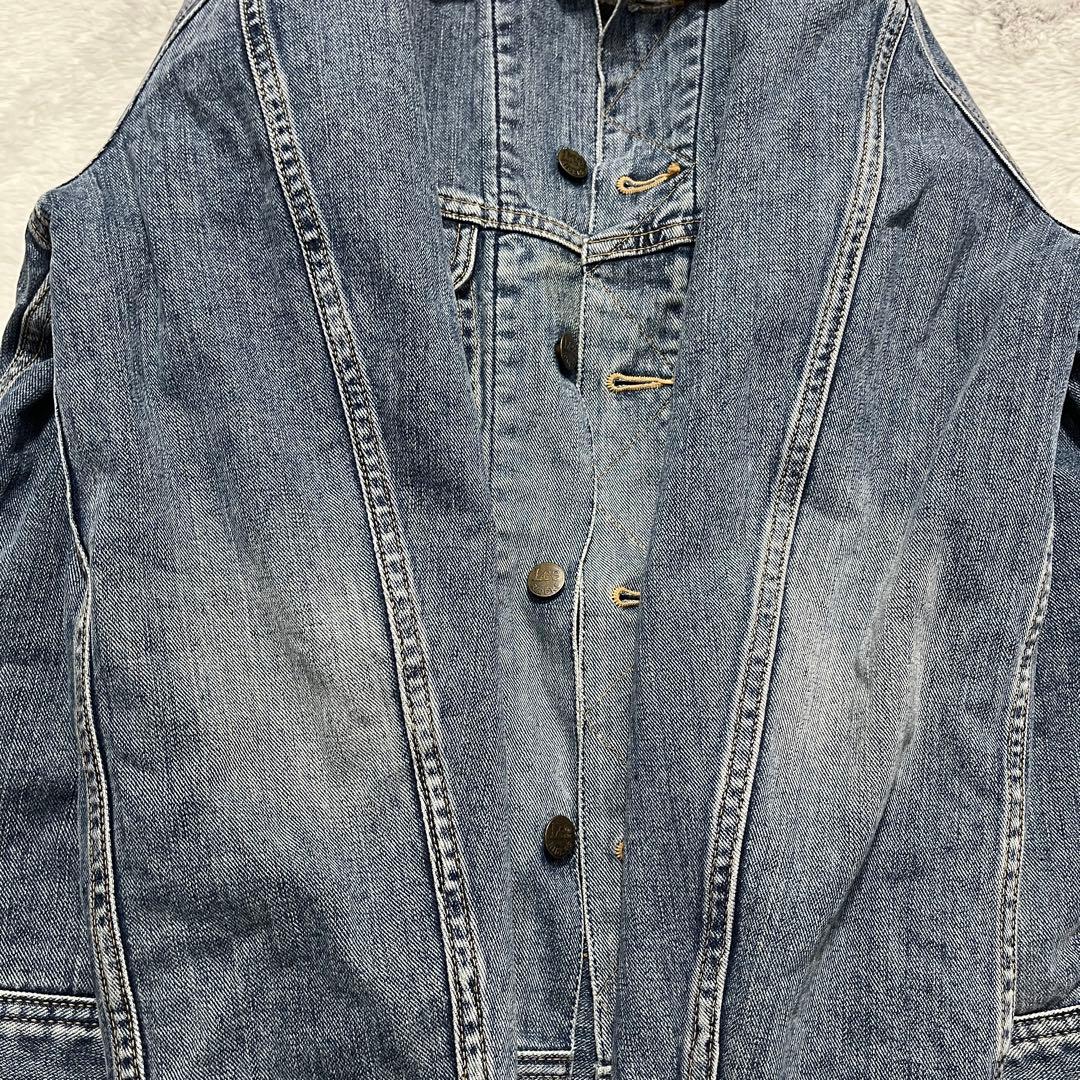 Lee リー　ストームライダー　コーデュロイ襟　裏ボア仕様　デニムジャケット